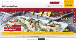 Desktop Screenshot of kokken-jomfruen.dk